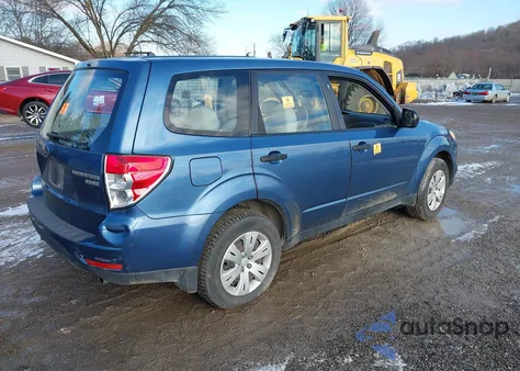 2010 Subaru Forester 2.5X from USA, damaged, VIN JF2SH6AC6AH758877